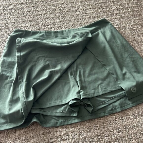 PINK Victoria’s Secret Wrap Skort Skirt Womens XXL Green Tennis Golf Activewear - Picture 3 of 7